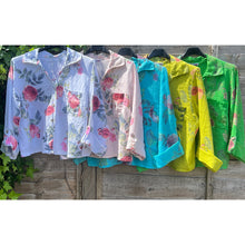 Load image into Gallery viewer, Rosa Floral Linen Shirt

