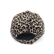 Load image into Gallery viewer, Savanna Chic Leopard Print Cap (back)
