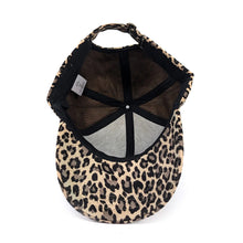Load image into Gallery viewer, Savanna Chic Leopard Print Cap (inside)
