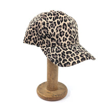 Load image into Gallery viewer, Savanna Chic Leopard Print Cap (on stand)
