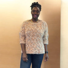 Load image into Gallery viewer, Soft Cable Knit Fluffy Jumper (oatmeal)
