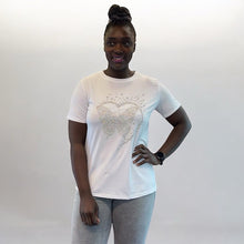 Load image into Gallery viewer, Sparkle Butterfly Stretch Cotton T-Shirt

