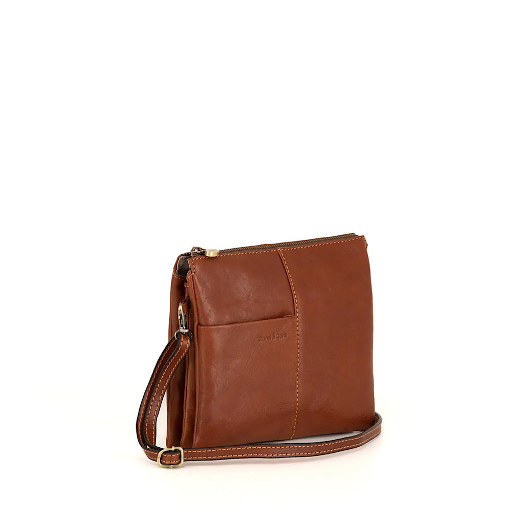 Necessaire Da Viaggio In Pelle Gianni Conti Made In Italy - Borsa Uomo 9405011 - Foto 6