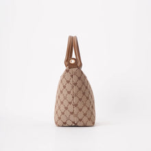 Load image into Gallery viewer, Teddy Heart Print Grab &amp; Crossbody Bag (size)
