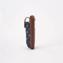 Load image into Gallery viewer, Teddy Heart Print Phone Crossbody Bag (side)

