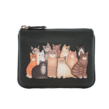 Load image into Gallery viewer, The &#39;Moewfia&#39; Leather Coin &amp; Card Holder
