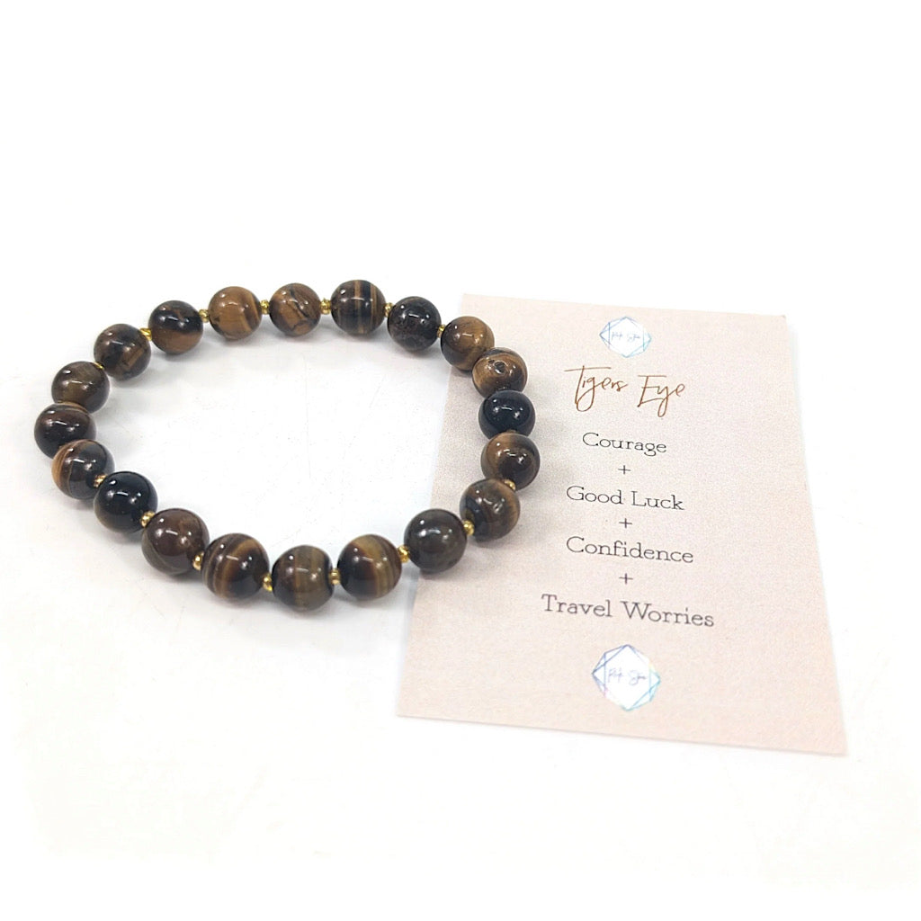 Tiger’s Eye Gemstone Bracelet,