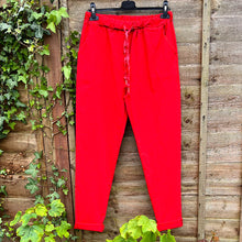 Load image into Gallery viewer, Ultimate Everyday Magic Stretch Trousers (red)
