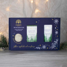 Load image into Gallery viewer, Wintertide Nordic Pine Luxury Soap and Hand Cream Gift Set
