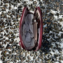 Load image into Gallery viewer, Windsor Wine 'Mia' Mini Crossbody Bag By David Jones (open)
