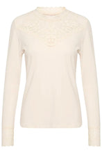 Load image into Gallery viewer, Danish Truella Jersey Blouse | Eggnog
