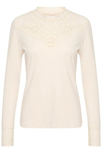 Danish Truella Jersey Blouse | Eggnog