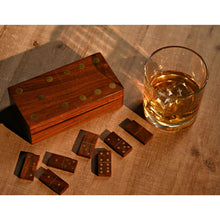 Load image into Gallery viewer, Dominos In Wooden Box
