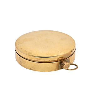 Folding Pocket Compass | Gold