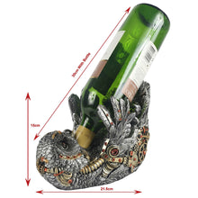 Load image into Gallery viewer, Futuristic Robo-Owl Bottle Holder
