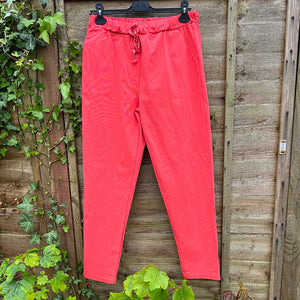 Our Best Selling 'Original’ Magic Trousers | Coral