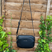 Load image into Gallery viewer, Small &amp; Roomy Black &quot;Jenny&quot; Crossbody Bag
