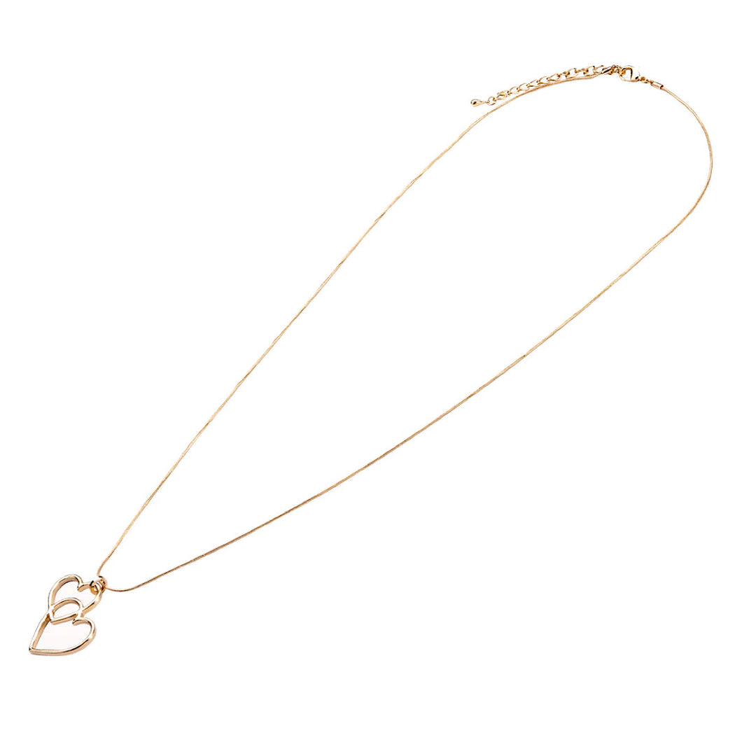 Gold Sweetheart Mid-Length Necklace