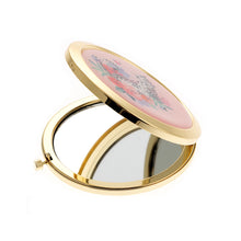 Load image into Gallery viewer, Frida Cocktail Glasses Compact Mirror
