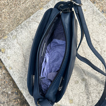 Load image into Gallery viewer, Our No.1 Bestselling Classic Navy &#39;Rose&#39; Leather Handbag
