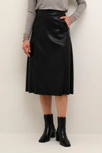 Load image into Gallery viewer, Danish Ariana Leather Look Skirt | Black

