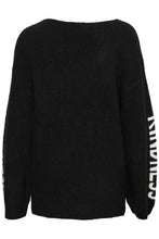 Load image into Gallery viewer, Danish Fionas Knit Pullover Jumper | Pitch Black
