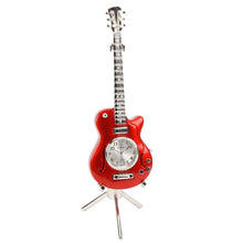 Load image into Gallery viewer, Miniature Clock - Red Guitar
