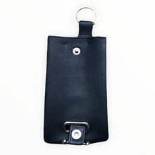 Load image into Gallery viewer, Black Verve Bell Leather Key Case
