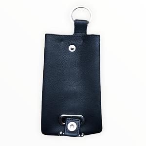 Black Verve Bell Leather Key Case