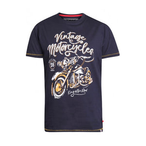 Vintage Motorcycle Printed T-Shirt