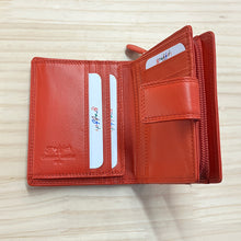 Load image into Gallery viewer, Bestseller Medium Leather RFID Purse | Orange
