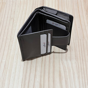 Stone Soft Medium Leather RFID Purse