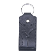 Load image into Gallery viewer, Kalmin Sports Leather Keyring | Fishing

