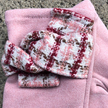 Load image into Gallery viewer, Pink Check Bow Knot Gloves
