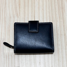 Load image into Gallery viewer, Bestseller Medium Leather RFID Purse | Black Tropical (tab)
