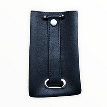 Load image into Gallery viewer, Black Verve Bell Leather Key Case
