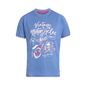 Vintage Motorcycle Printed T-Shirt