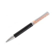 Load image into Gallery viewer, Rose Gold &amp; Black Ballpoint Pen
