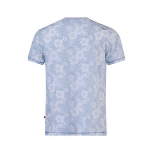 Sky Blue Floral T-Shirt