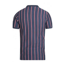 Load image into Gallery viewer, Couture Stripe Textured Polo
