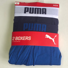 Load image into Gallery viewer, True Blue PUMA Boxer Shorts
