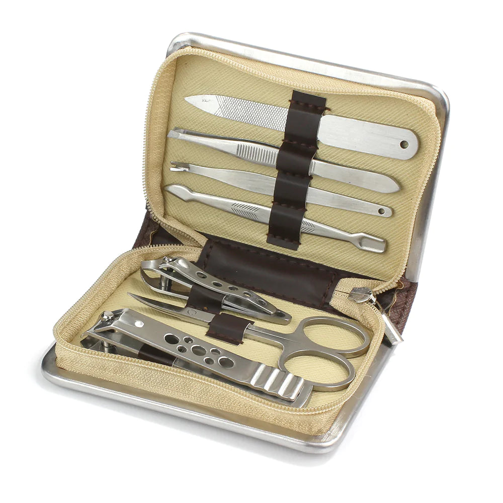 Men's Brown Medium Manicure Set