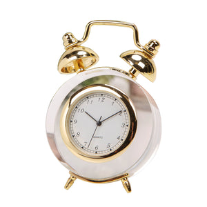 Miniature Glass Clock - Alarm Clock