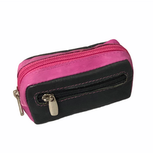 Load image into Gallery viewer, Leather Pocket Size Coin Purse &amp; Key Case
