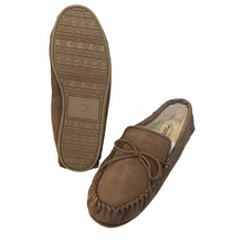 Load image into Gallery viewer, Gents Suede Lambswool Moccasins
