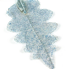 Load image into Gallery viewer, Natural Leaf Necklace | Blue Oak Leaf
