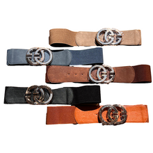Load image into Gallery viewer, Elasticated &quot;GG&quot; Belts

