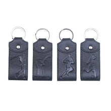 Load image into Gallery viewer, Kalmin Sports Leather Keyring | Fishing
