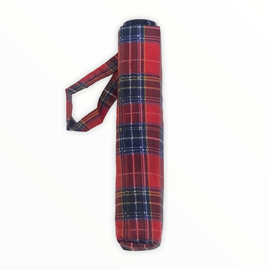 Tartan Print Umbrella