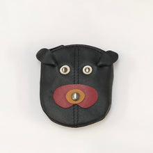 Load image into Gallery viewer, Leather Dog Coin Purse
